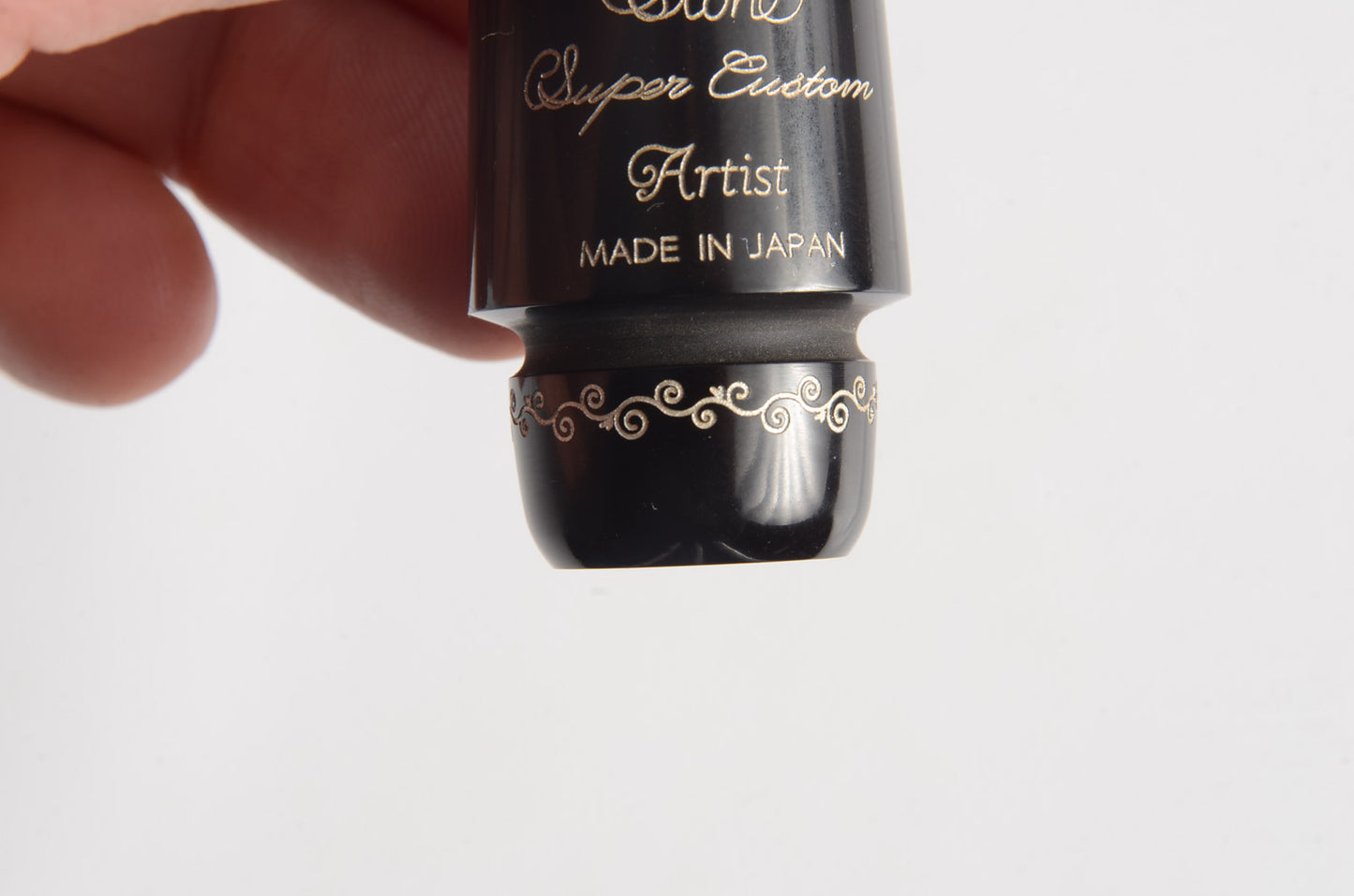 Wood Stone Steel Ebonite Super Custom Artist 8 Soprano Saxophone Mouthpiece MPC423PW