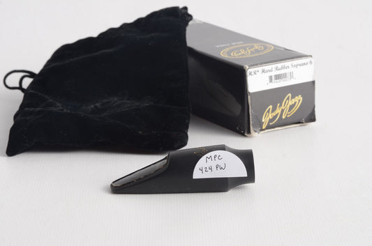 Jody Jazz HR* 6 Soprano Saxophone Mouthpiece MPC424PW