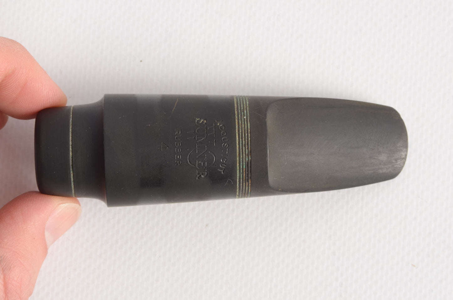 WS Sumner Acousticut Rubber 4 Tenor Saxophone Mouthpiece MPC434