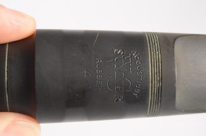 WS Sumner Acousticut Rubber 4 Tenor Saxophone Mouthpiece MPC434