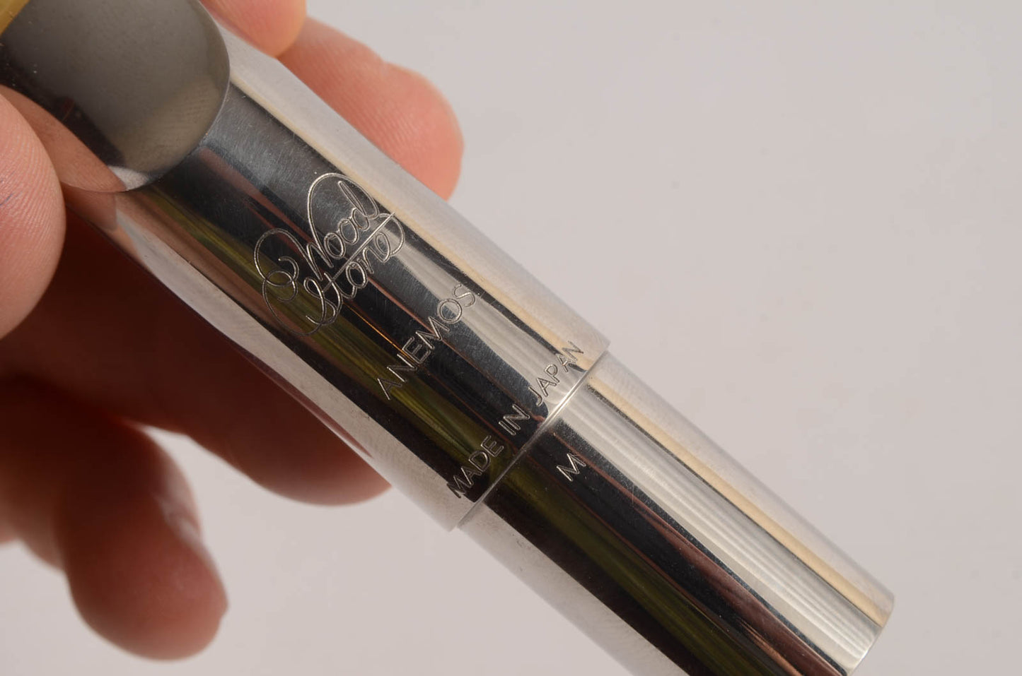 Wood Stone Anemos M Metal Tenor Saxophone Mouthpiece Excellent! MPC833