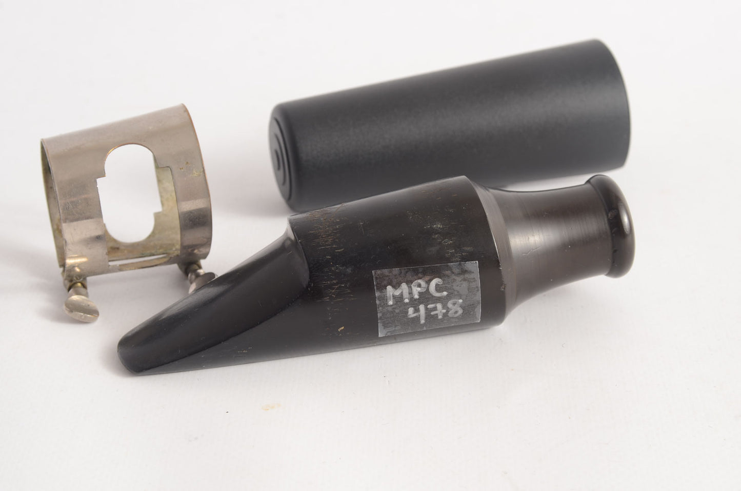 Buescher Hard Rubber Bass/ Bari Saxophone Mouthpiece MPC478