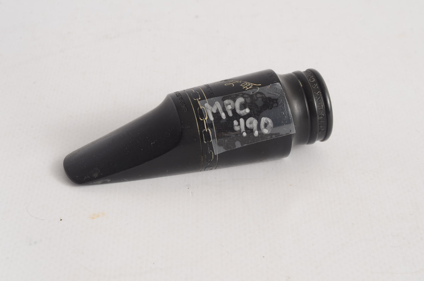 Otto Link Slant Sig Eburnated Bar 4 Alto Saxophone Mouthpiece MPC490
