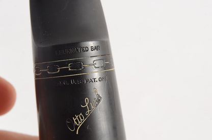 Otto Link Slant Sig Eburnated Bar 4 Alto Saxophone Mouthpiece MPC490