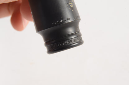Otto Link Slant Sig Eburnated Bar 4 Alto Saxophone Mouthpiece MPC490