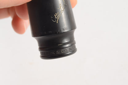 Otto Link Slant Sig Eburnated Bar 4 Alto Saxophone Mouthpiece MPC490