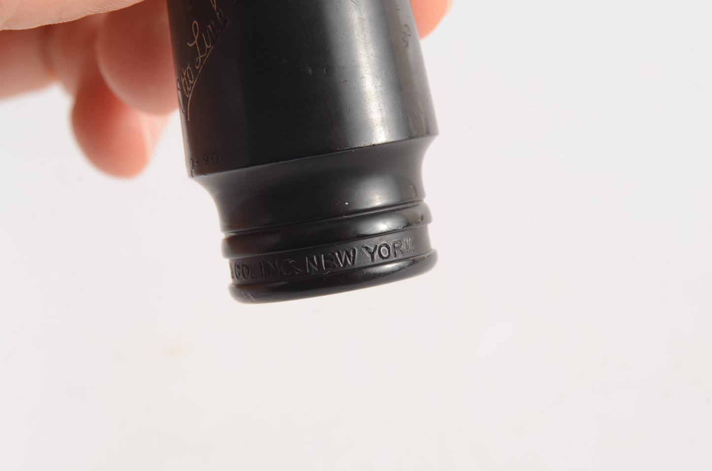 Otto Link Slant Sig Eburnated Bar 4 Alto Saxophone Mouthpiece MPC490