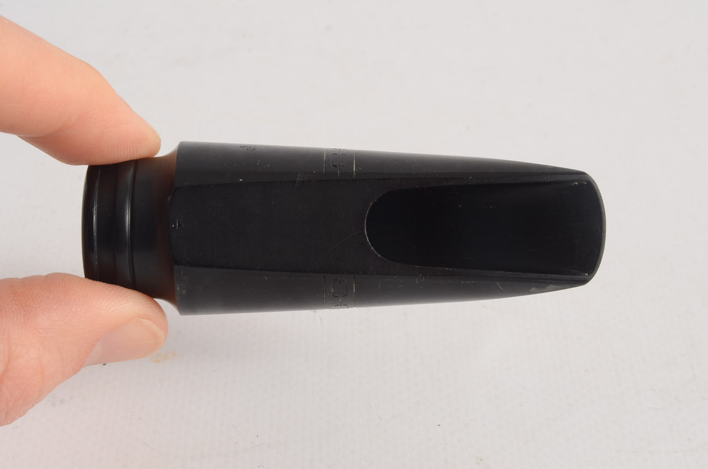 Otto Link Slant Sig Eburnated Bar 4 Alto Saxophone Mouthpiece MPC490