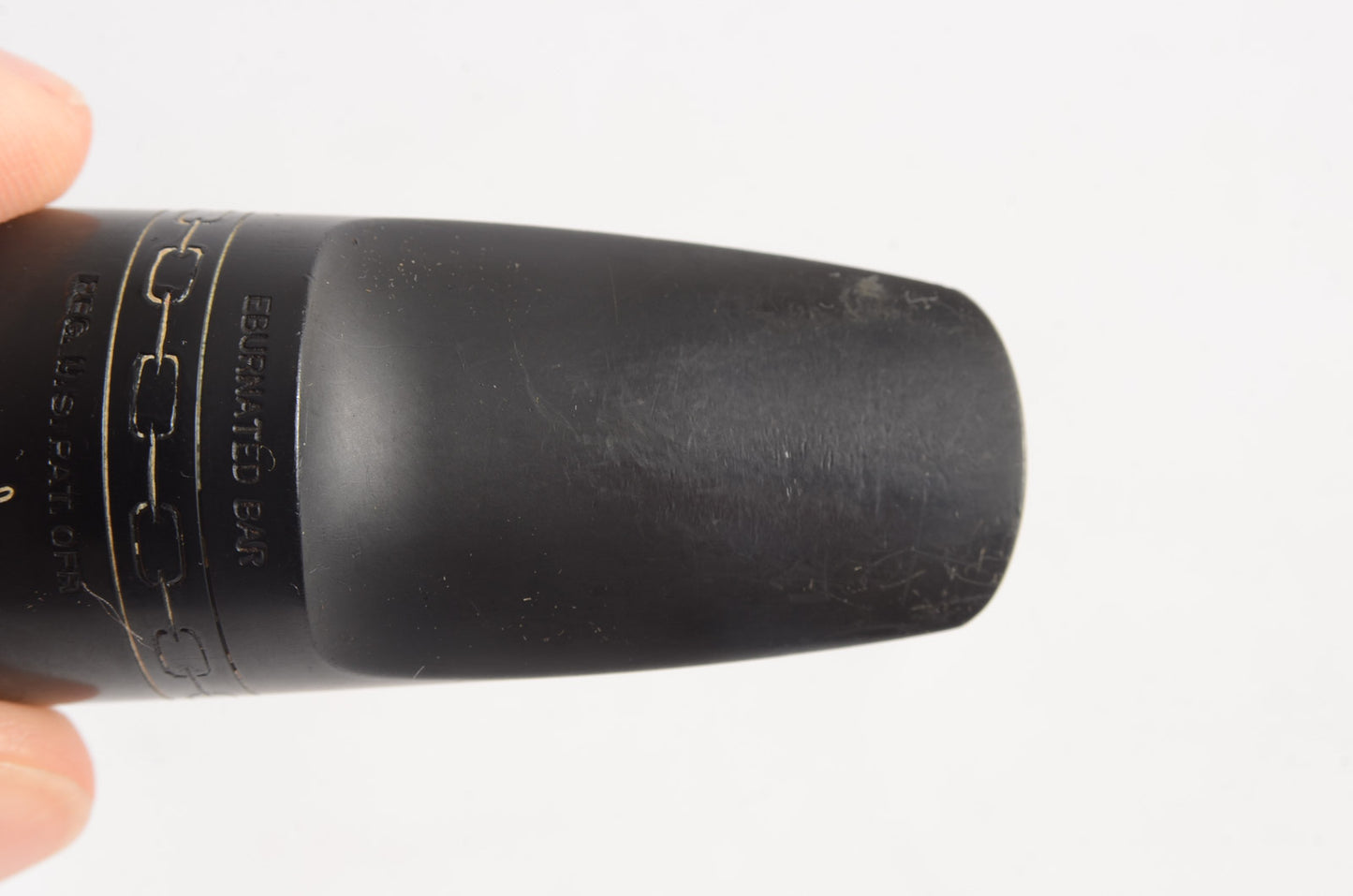 Otto Link Slant Sig Eburnated Bar 4 Alto Saxophone Mouthpiece MPC490