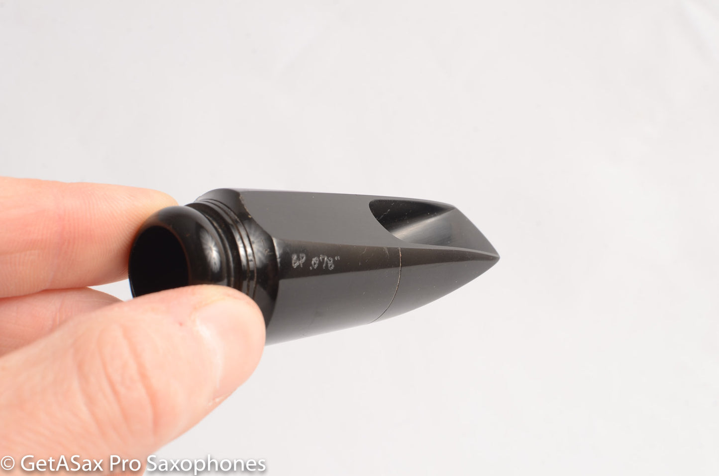 The Woodwind Co Steel Ebonite K5 Alto Saxophone Mouthpiece BP reface MPC497