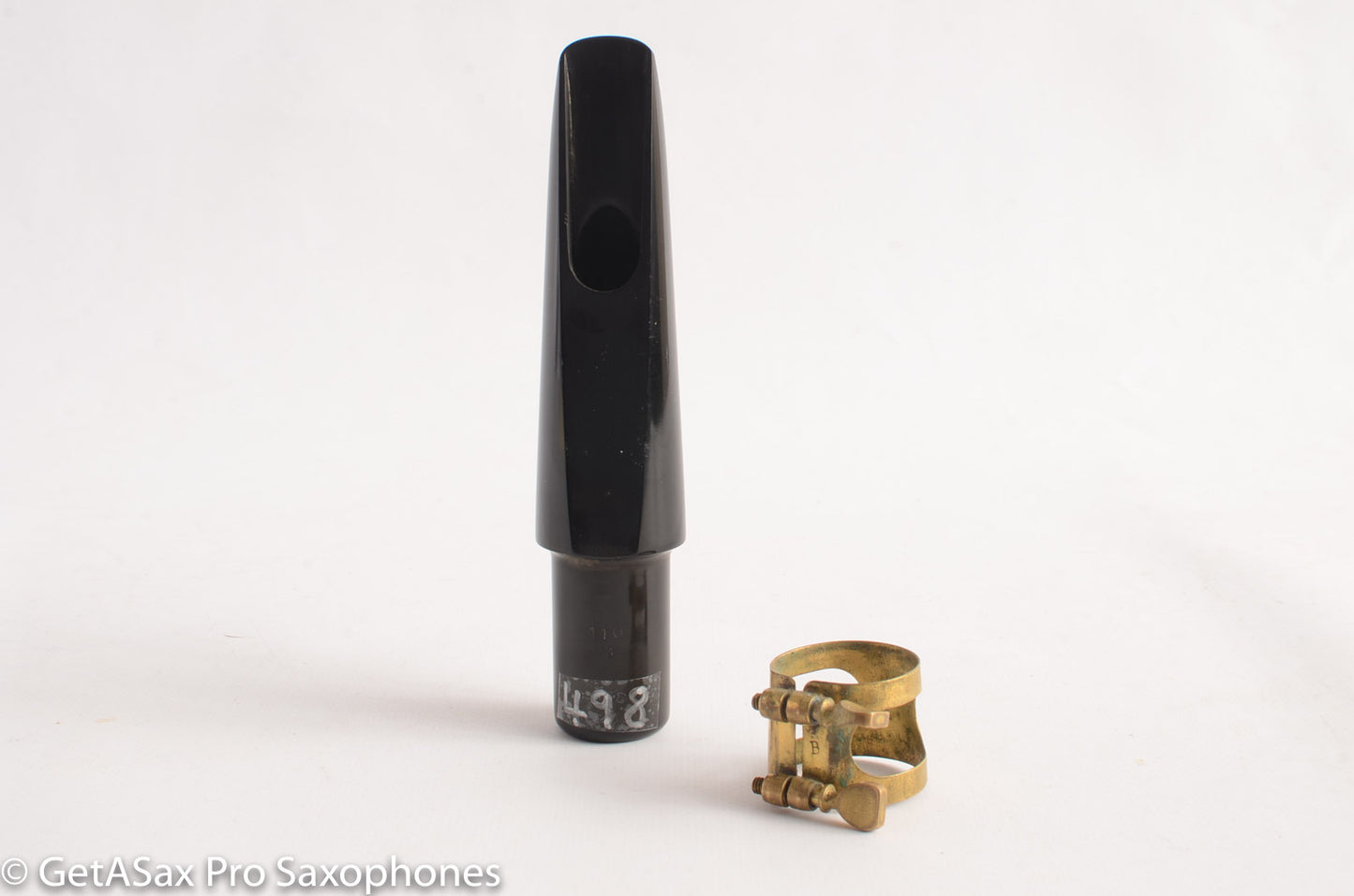 Berg Larsen 110 3 SMS Hard Rubber Baritone Saxophone Mouthpiece MPC498