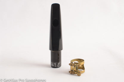 Berg Larsen 110 3 SMS Hard Rubber Baritone Saxophone Mouthpiece MPC498