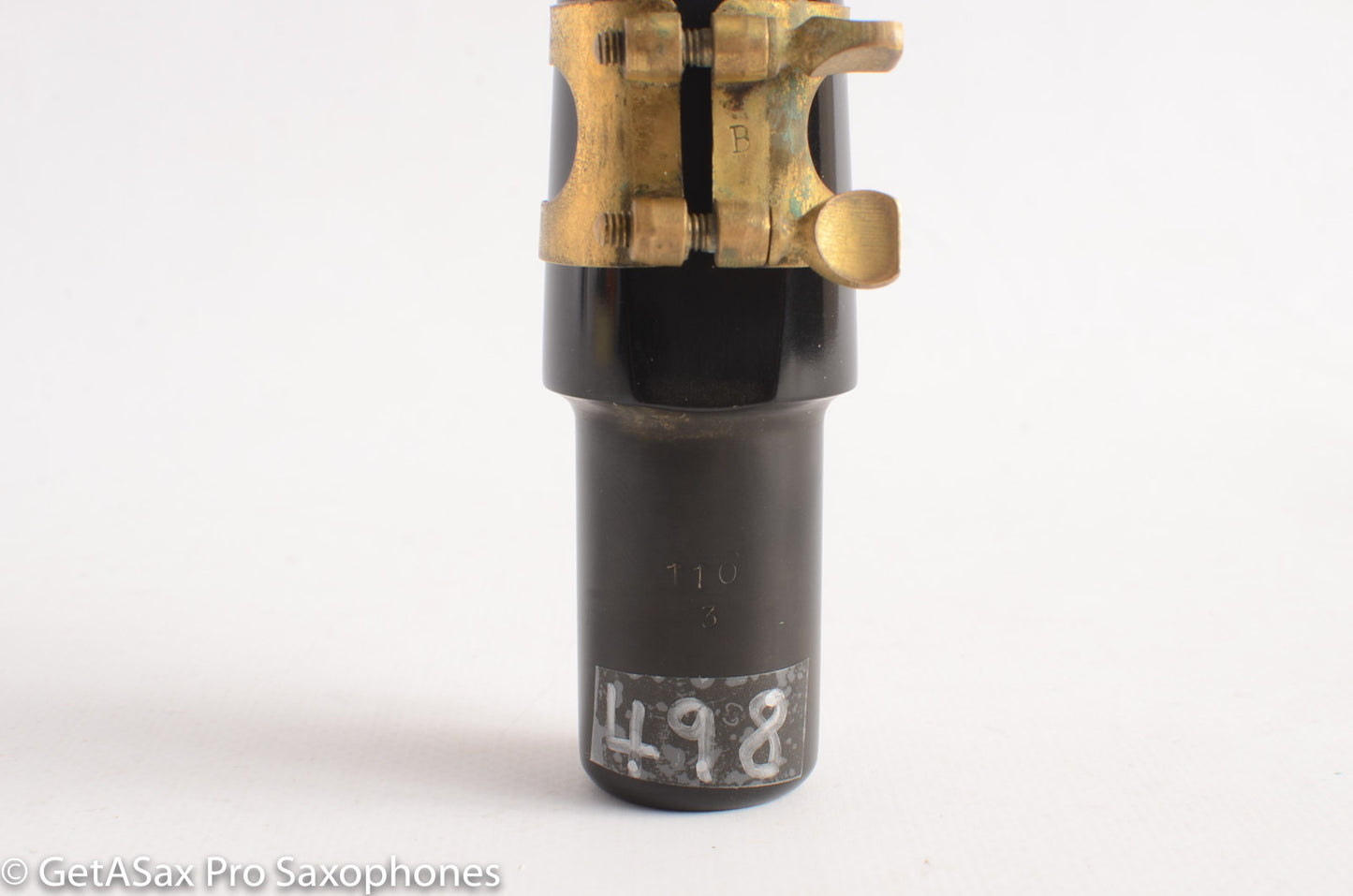 Berg Larsen 110 3 SMS Hard Rubber Baritone Saxophone Mouthpiece MPC498