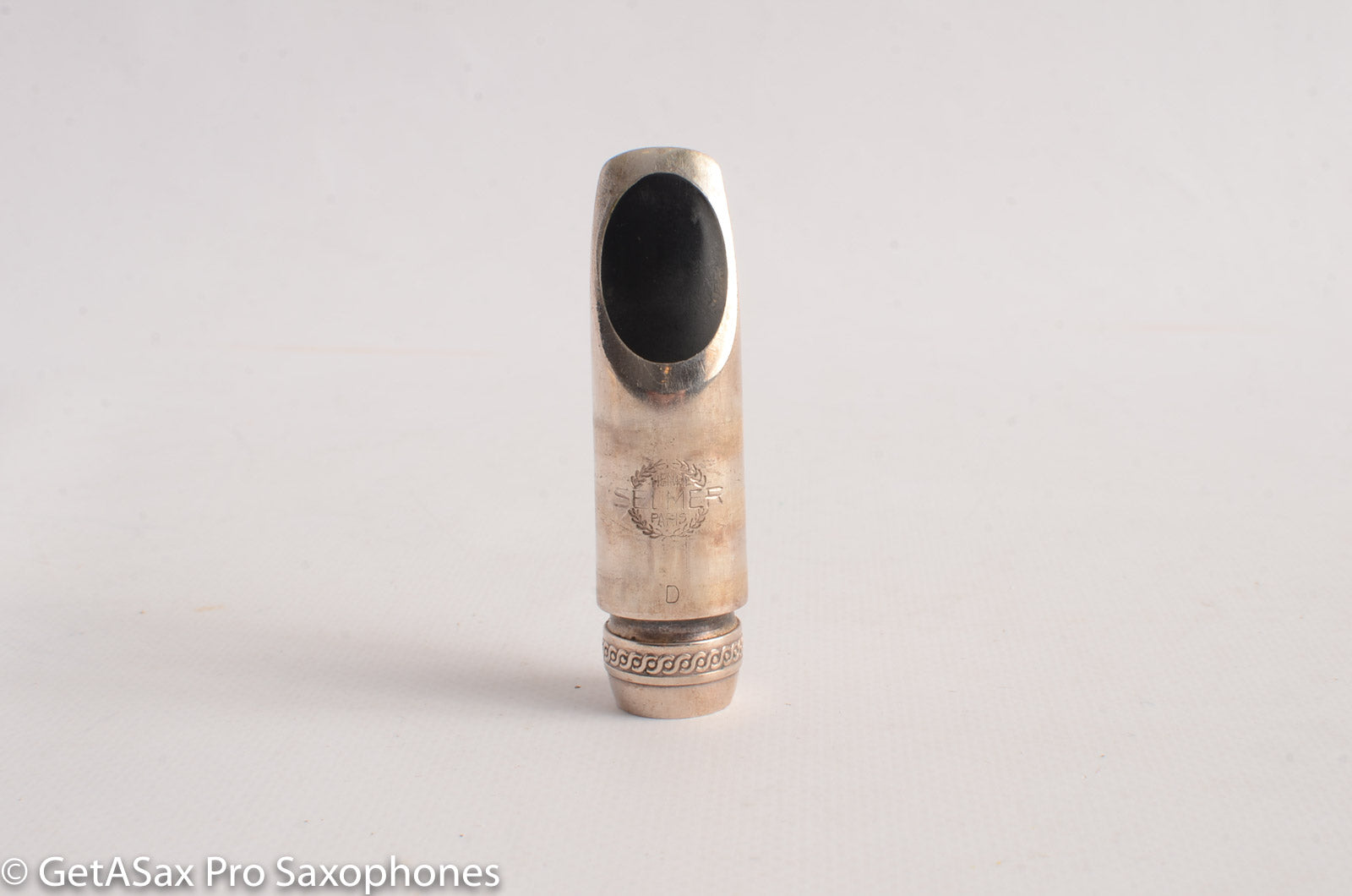 Selmer Scroll Shank D Vintage Metal Soprano Saxophone Mouthpiece