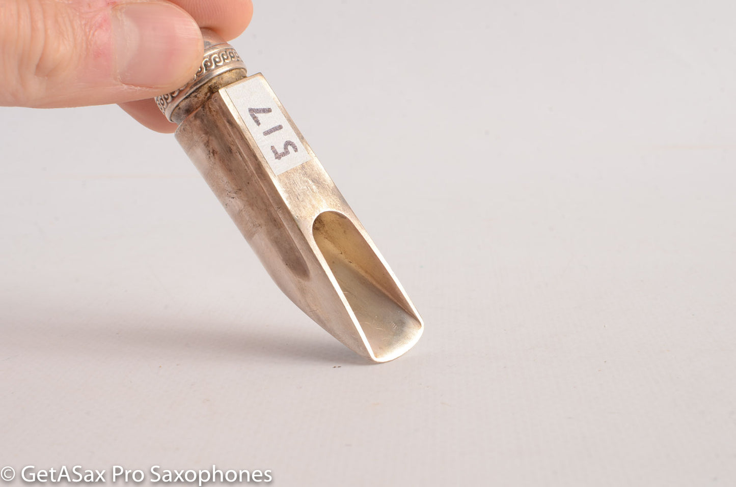 Selmer Scroll Shank D Vintage Metal Soprano Saxophone Mouthpiece Soloist MPC517