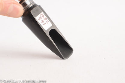 Woodwind Co NY Meliphone Special Steel Ebonite B5A Alto Saxophone Mouthpiece MPC541