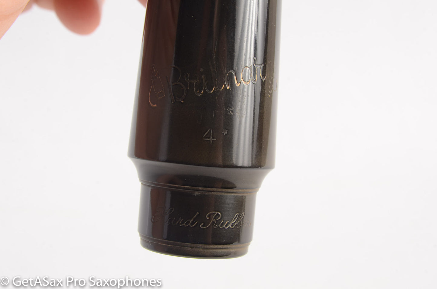 Brilhart Hard Rubber 8 Tenor Saxophone Mouthpiece MPC552