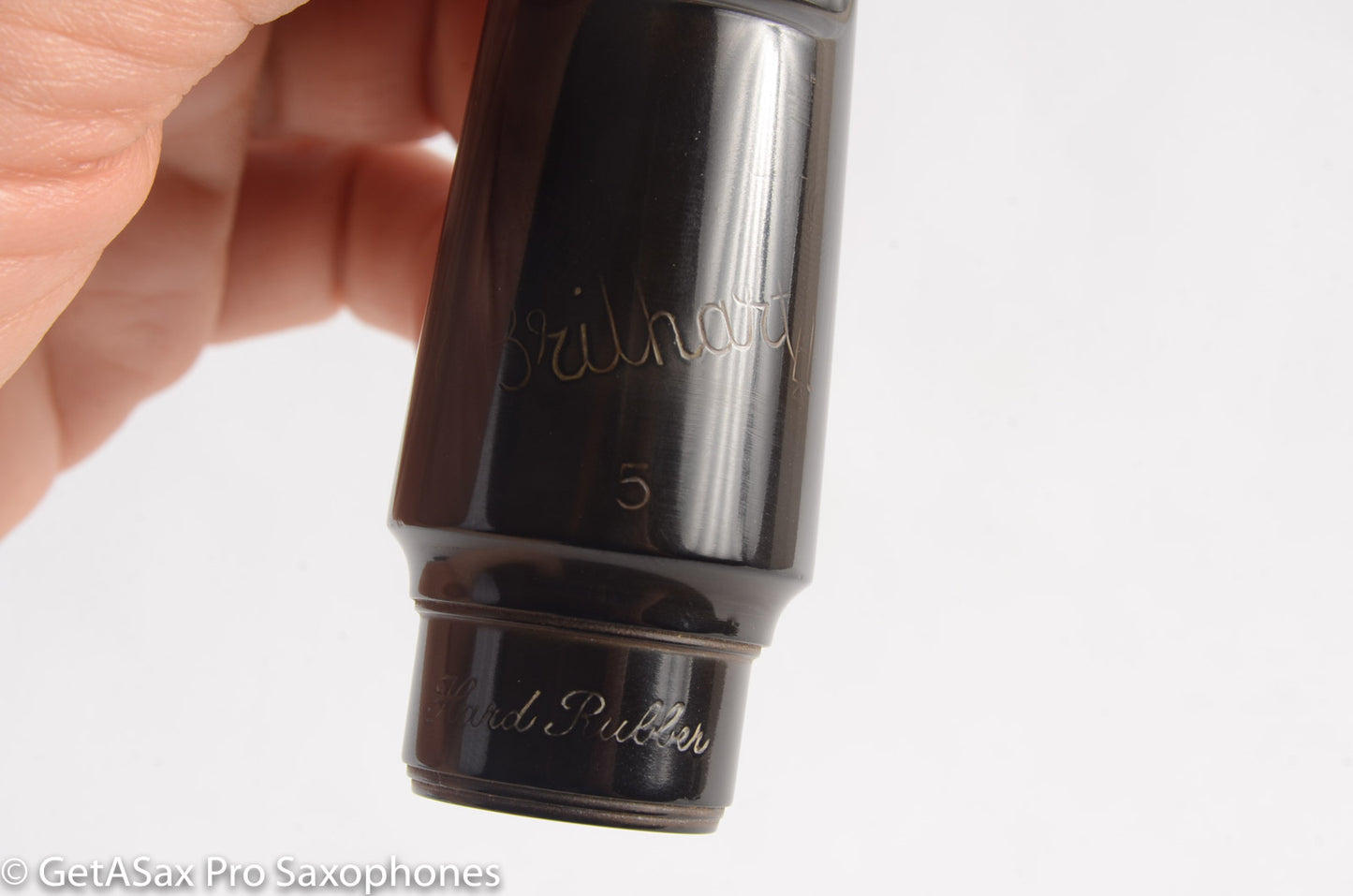 Brilhart Hard Rubber 5 0.100" EG reface Tenor Saxophone Mouthpiece MPC556