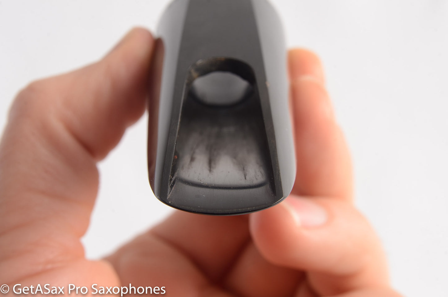 Brilhart Hard Rubber  7* Tenor Saxophone Mouthpiece EG Reface Excellent MPC560