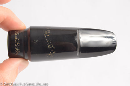 Brilhart Hard Rubber  7* Tenor Saxophone Mouthpiece EG Reface Excellent MPC560
