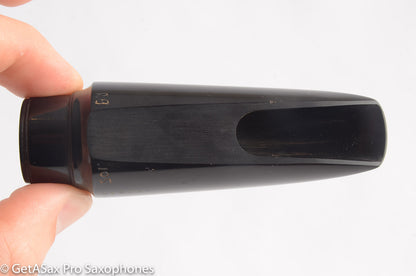 Brilhart Hard Rubber  7* Tenor Saxophone Mouthpiece EG Reface Excellent MPC560