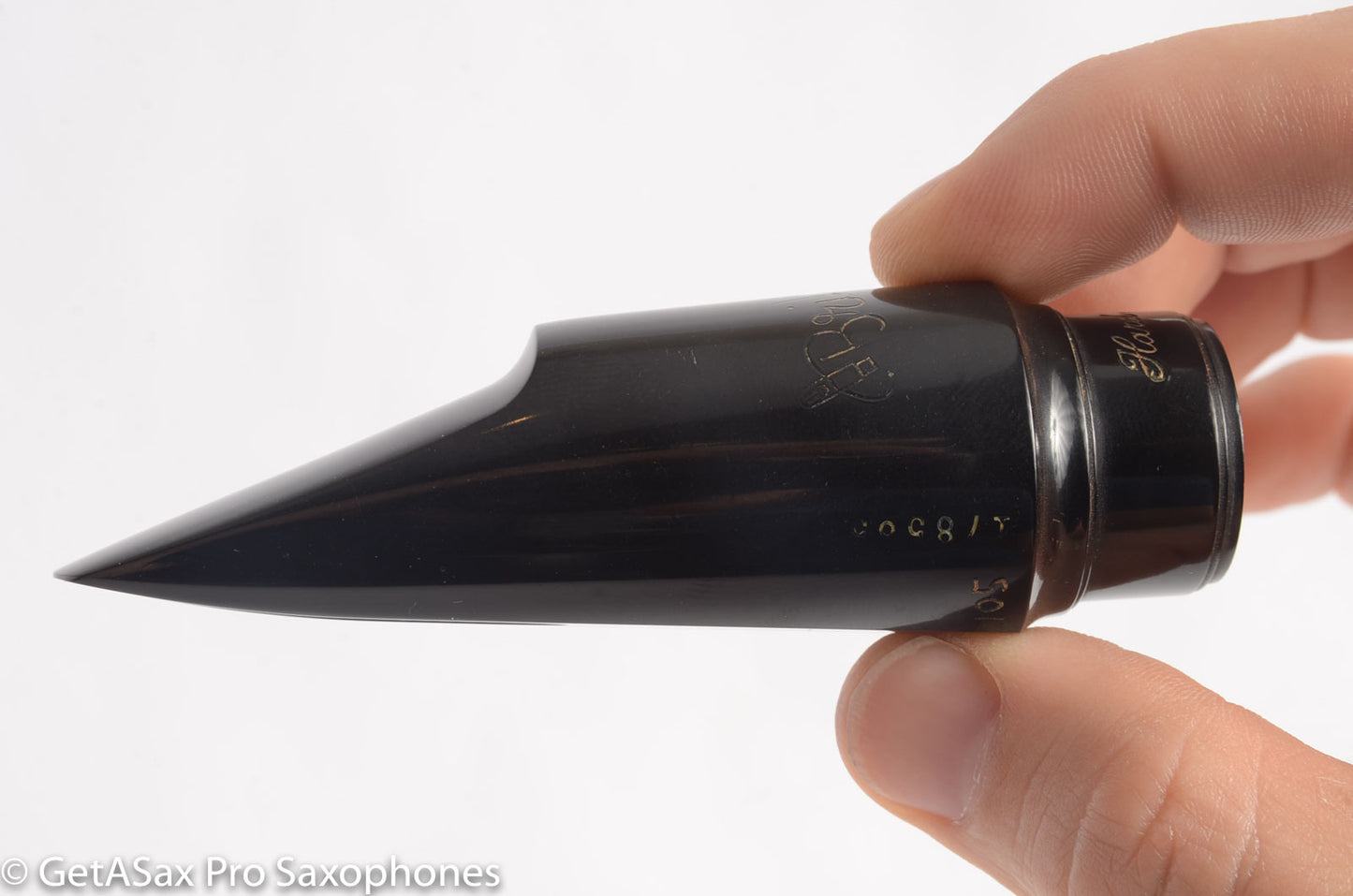 Brilhart Hard Rubber  7* Tenor Saxophone Mouthpiece EG Reface Excellent MPC560