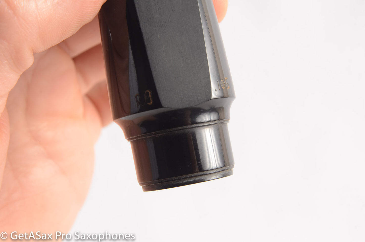 Brilhart Hard Rubber  7* Tenor Saxophone Mouthpiece EG Reface Excellent MPC560