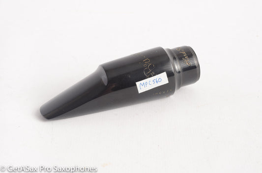 Brilhart Hard Rubber  7* Tenor Saxophone Mouthpiece EG Reface Excellent MPC560