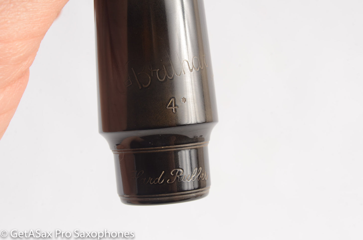 Brilhart Hard Rubber  0.105" EG reface Tenor Saxophone Mouthpiece MPC562