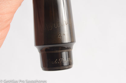 Brilhart Hard Rubber  0.105" EG reface Tenor Saxophone Mouthpiece MPC562