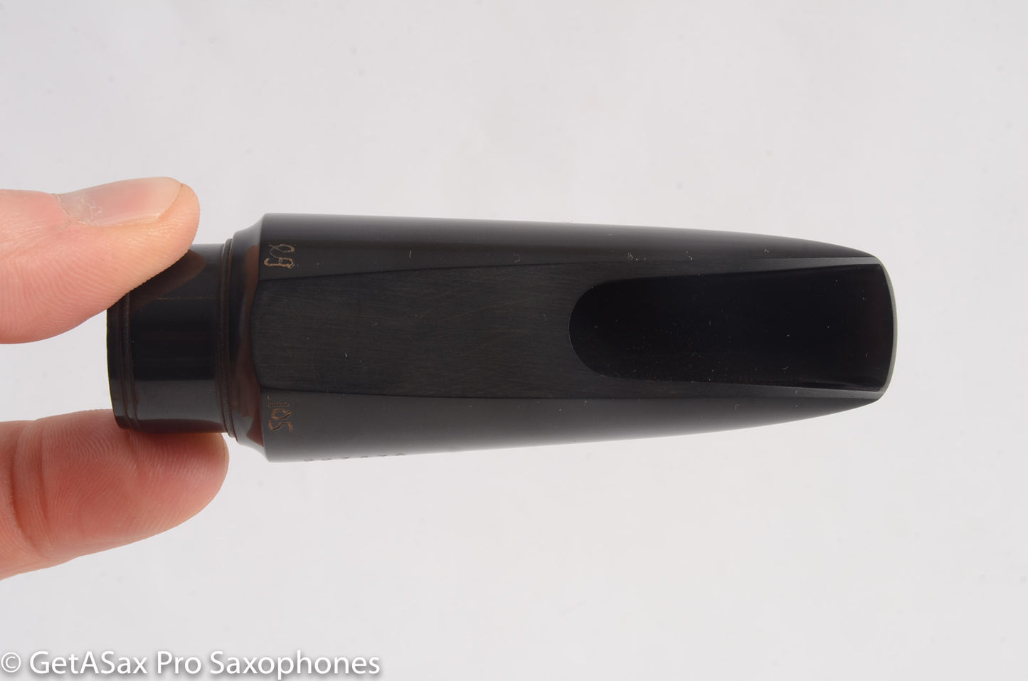 Brilhart Hard Rubber  7* Tenor Saxophone Mouthpiece EG Reface Excellent MPC564