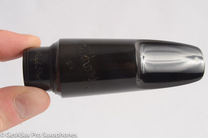 Brilhart Hard Rubber  7* Tenor Saxophone Mouthpiece EG Reface Excellent MPC564