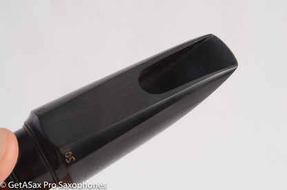 Brilhart Hard Rubber  7* Tenor Saxophone Mouthpiece EG Reface Excellent MPC564