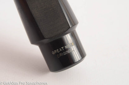 Brilhart ARB Great Neck Original 3* (.081 modern 5) "Hard Rubber" Tenor Saxophone Mouthpiece MPC591