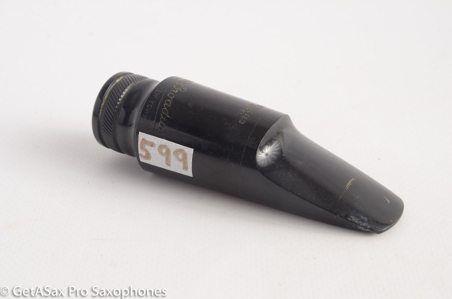 Steve Broadus New York Perfected Model S3 Tenor Saxophone Mouthpiece MPC599