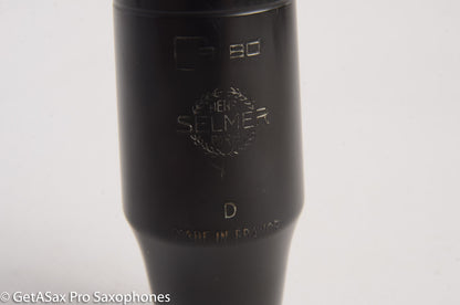 Selmer S80 D facing Tenor Saxophone Mouthpiece MPC607
