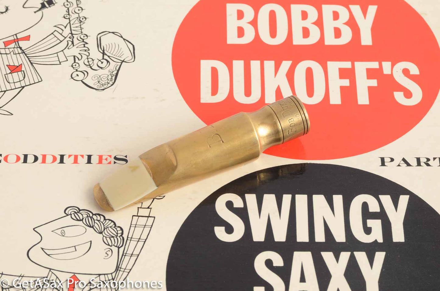 Dukoff Hollywood Metal Tenor Saxophone Mouthpiece 7* Refaced from 5* Great! MPC610