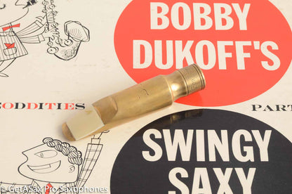 Dukoff Hollywood Metal Tenor Saxophone Mouthpiece 7* Refaced from 5* Great! MPC610