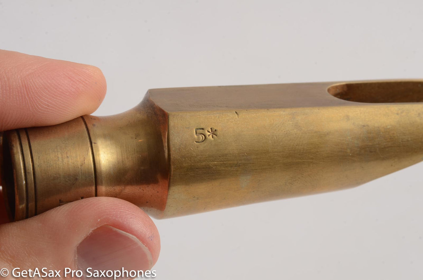 Dukoff Hollywood Metal Tenor Saxophone Mouthpiece 7* Refaced from 5* Great! MPC610