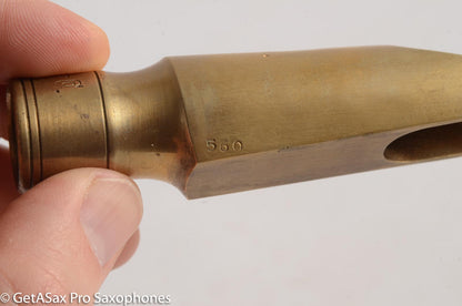 Dukoff Hollywood Metal Tenor Saxophone Mouthpiece 7* Refaced from 5* Great! MPC610