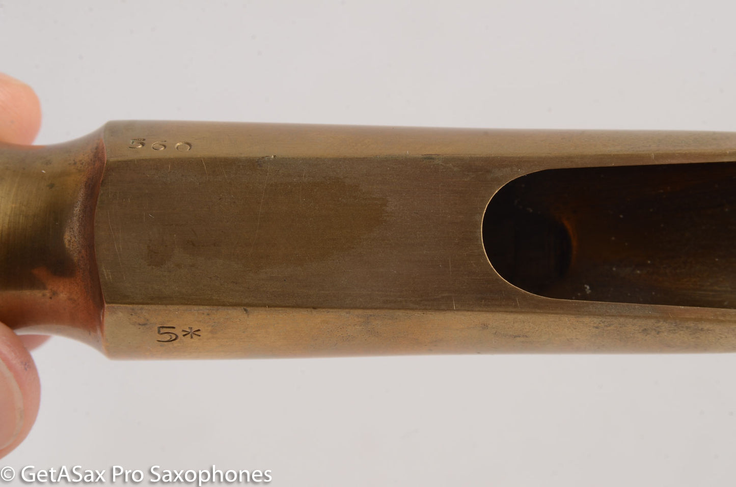 Dukoff Hollywood Metal Tenor Saxophone Mouthpiece 7* Refaced from 5* Great! MPC610