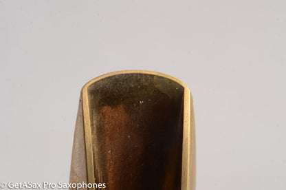 Dukoff Hollywood Metal Tenor Saxophone Mouthpiece 7* Refaced from 5* Great! MPC610