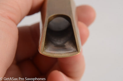 Dukoff Hollywood Metal Tenor Saxophone Mouthpiece 7* Refaced from 5* Great! MPC610