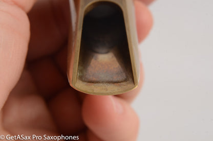 Dukoff Hollywood Metal Tenor Saxophone Mouthpiece 7* Refaced from 5* Great! MPC610