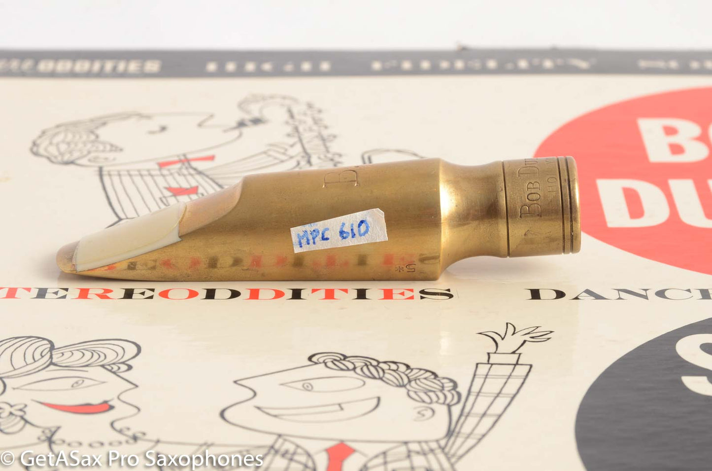 Dukoff Hollywood Metal Tenor Saxophone Mouthpiece 7* Refaced from 5* Great! MPC610