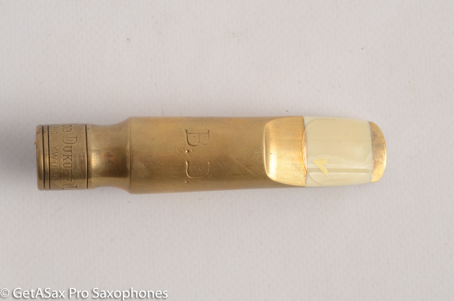 Dukoff Hollywood Metal Tenor Saxophone Mouthpiece 7* Refaced from 5* Great! MPC610
