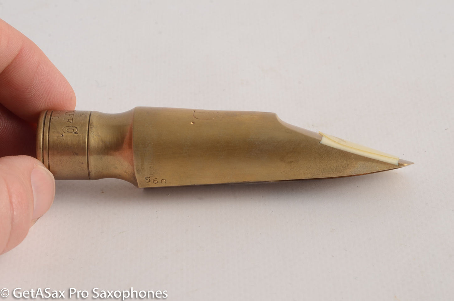 Dukoff Hollywood Metal Tenor Saxophone Mouthpiece 7* Refaced from 5* Great! MPC610