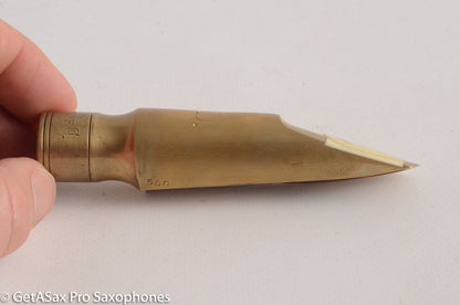 Dukoff Hollywood Metal Tenor Saxophone Mouthpiece 7* Refaced from 5* Great! MPC610