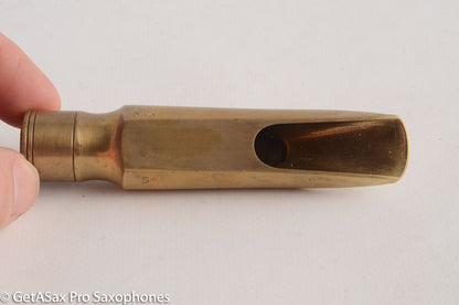 Dukoff Hollywood Metal Tenor Saxophone Mouthpiece 7* Refaced from 5* Great! MPC610