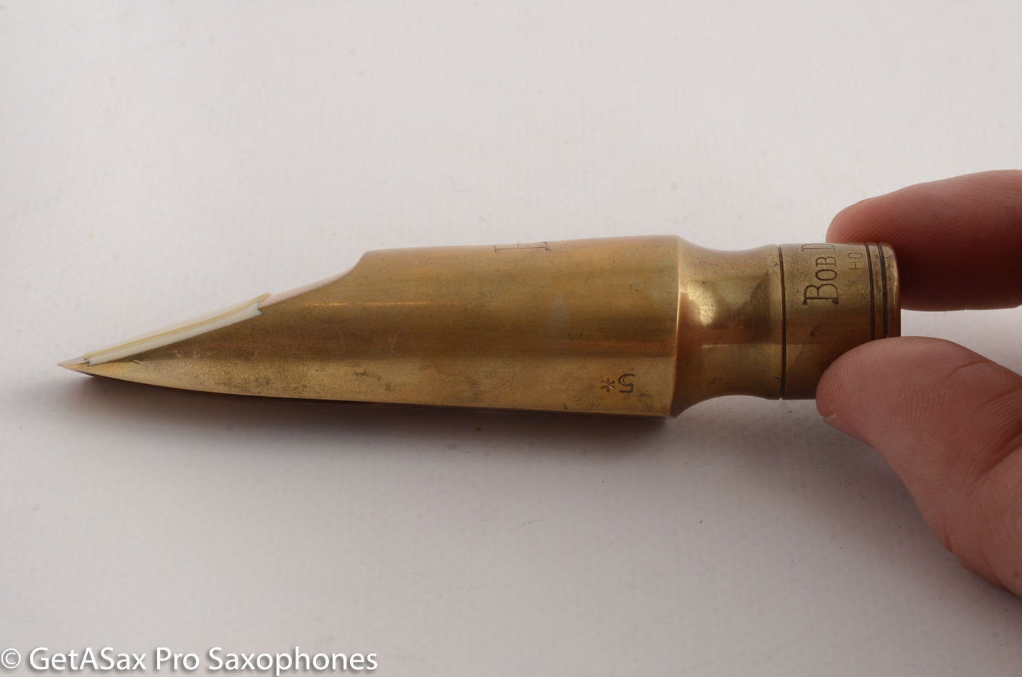 Dukoff Hollywood Metal Tenor Saxophone Mouthpiece 7* Refaced from 5* Great! MPC610